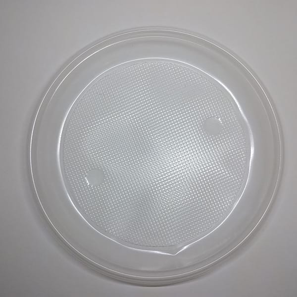 Тарілка діаметр 165 мм прозора